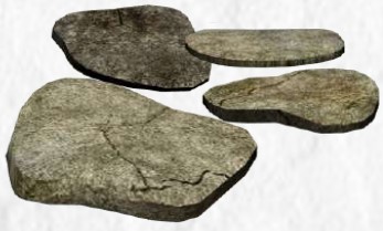 Navkar Stones Natural Stepping Stones for Garden Paths, Walkways and Landscape Design, Durable Premium Stone with Textured Surface and Elegant Natural Look for Outdoor Spaces Projects